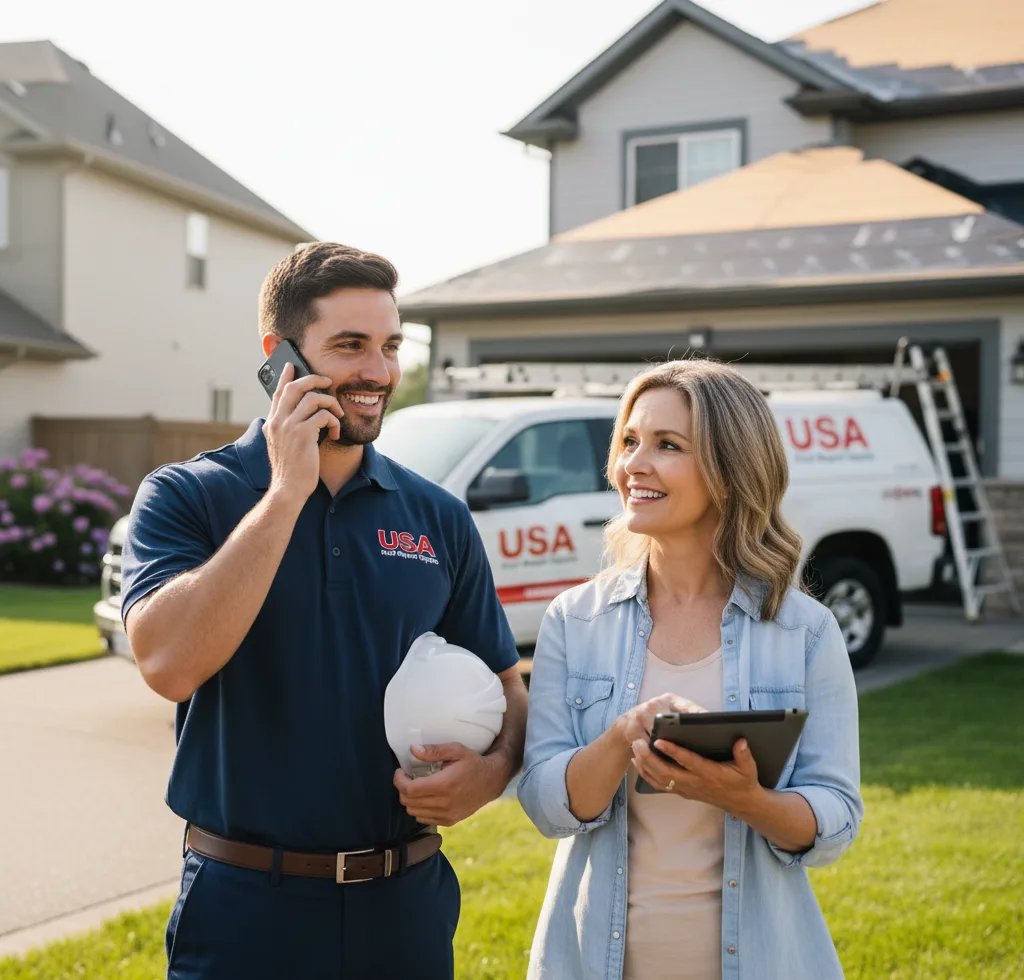 USA Roof Repair Experts customer support in Saxonburg